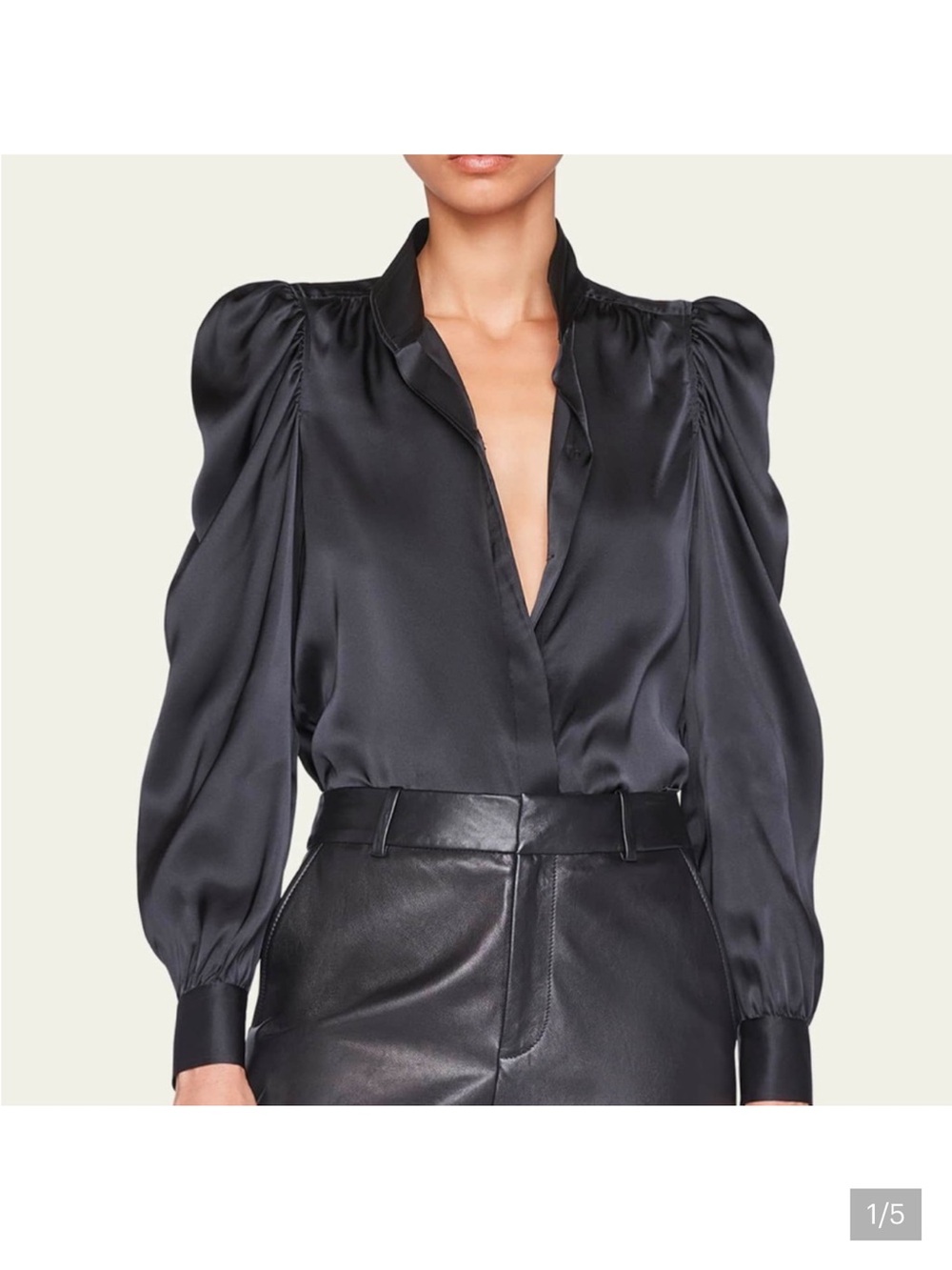 FRAME - Silk Gillian blouse top shirt
